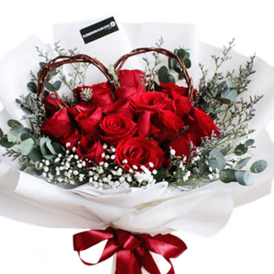 Buket Bunga Valentine I Heart You Lots - VDAY 2025