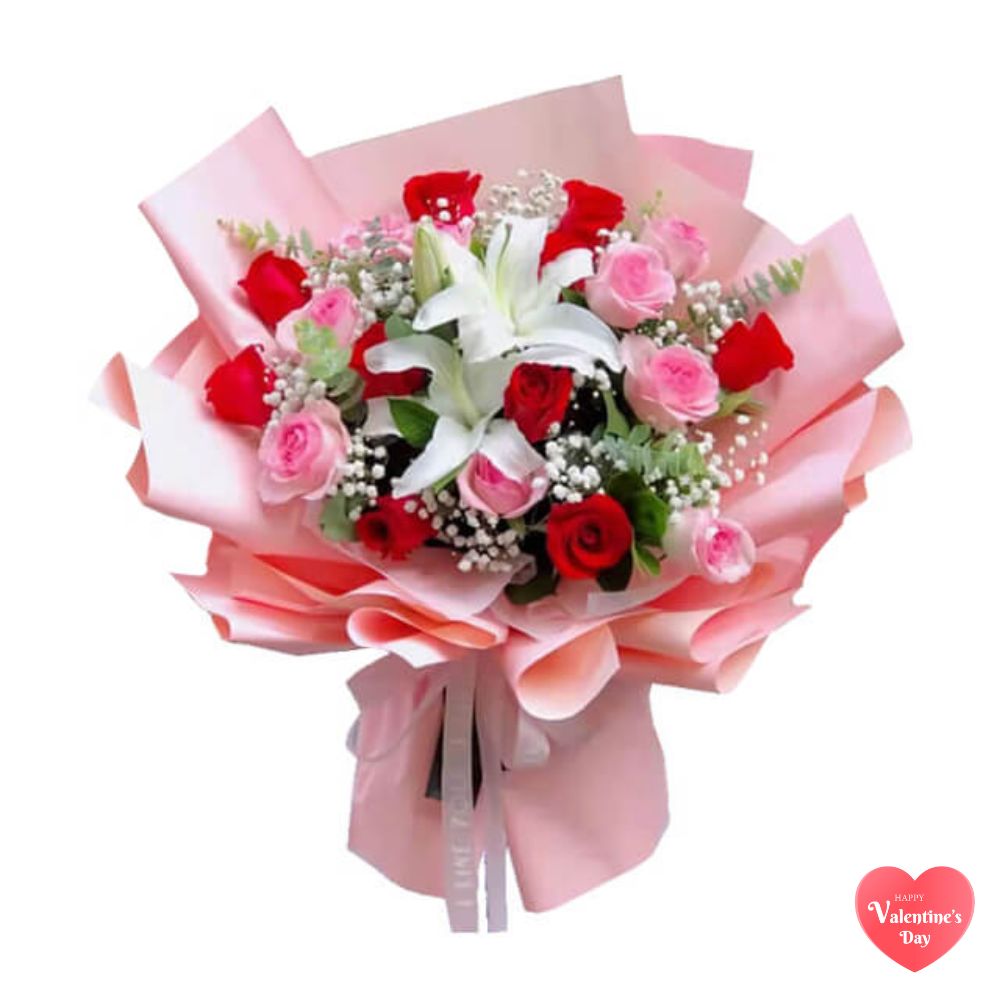 Bunga Valentine Lilies Land - VDAY 2025