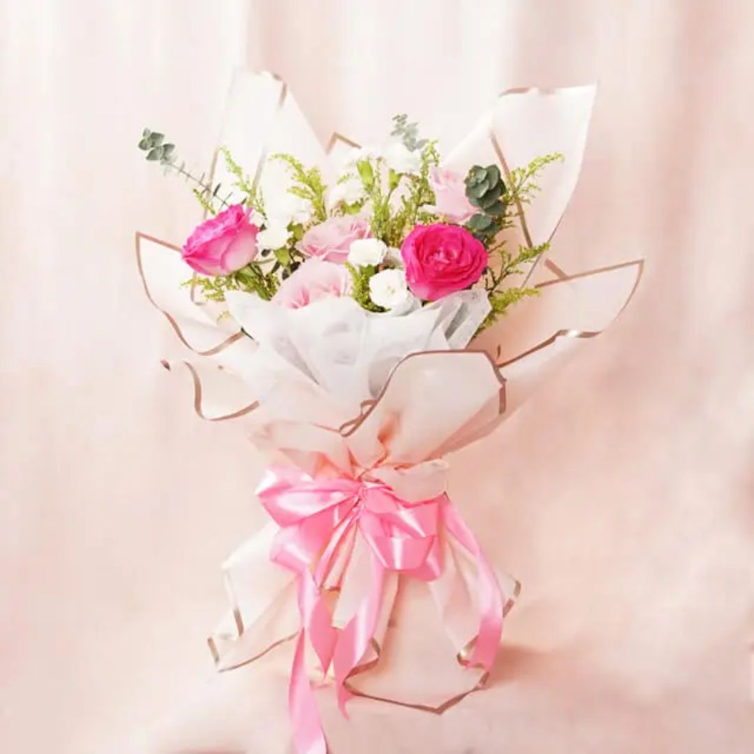 Buket Bunga Pink Serenity