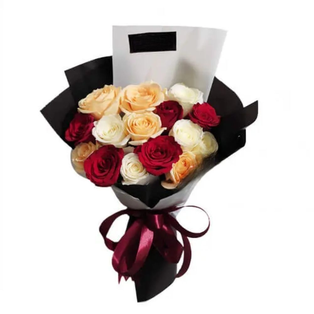buket bunga romantis - Buket Bunga Mawar