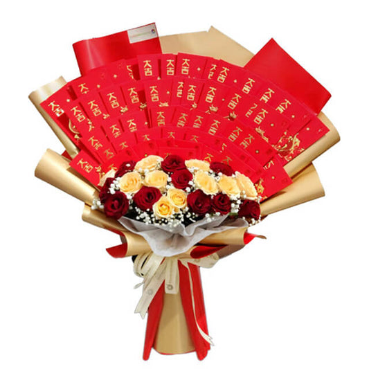 Buket Angpao Premium Imlek 2025