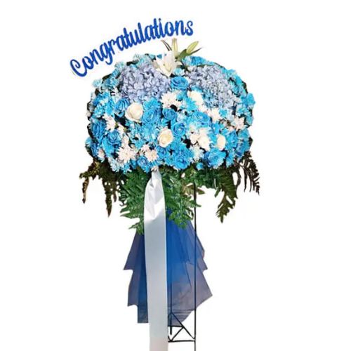 Standing Flower Selamat - Timeless Celebration